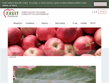 Tablet Screenshot of fruitakademia.pl
